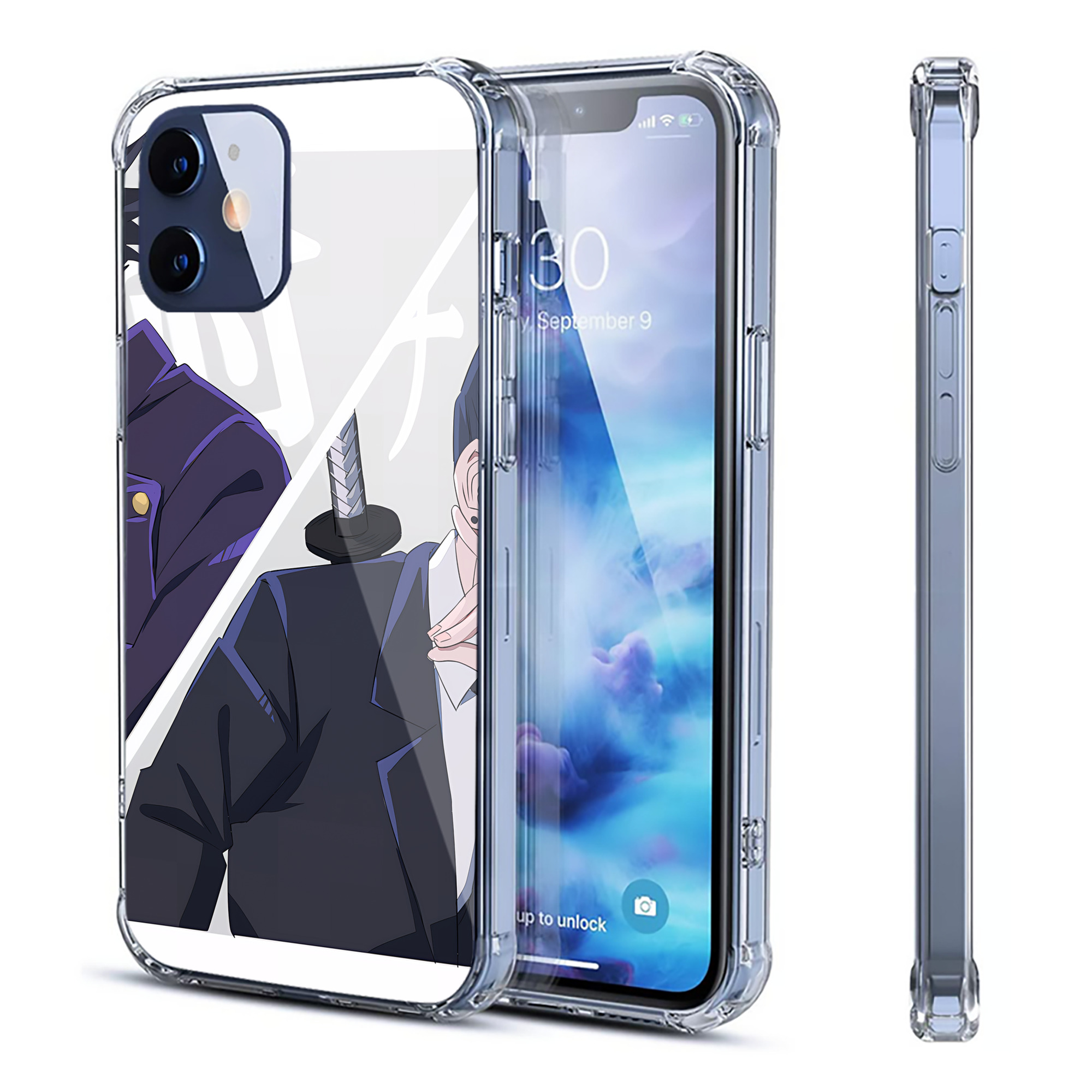 （画像用） SPY×FAMILY间谍家家酒 【iPhone 12シリーズ対応】透明スマホケース（クリアソフトケース）